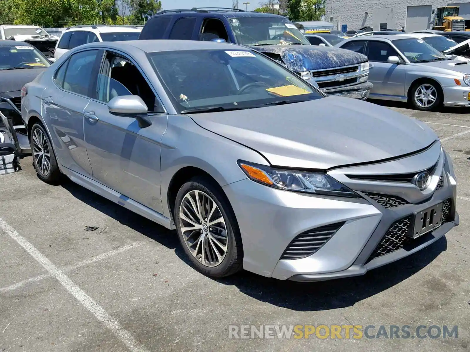 1 Photograph of a damaged car 4T1B11HK0KU715336 TOYOTA CAMRY 2019