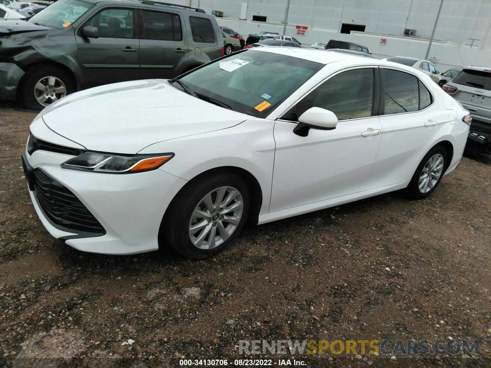 2 Photograph of a damaged car 4T1B11HK0KU728426 TOYOTA CAMRY 2019