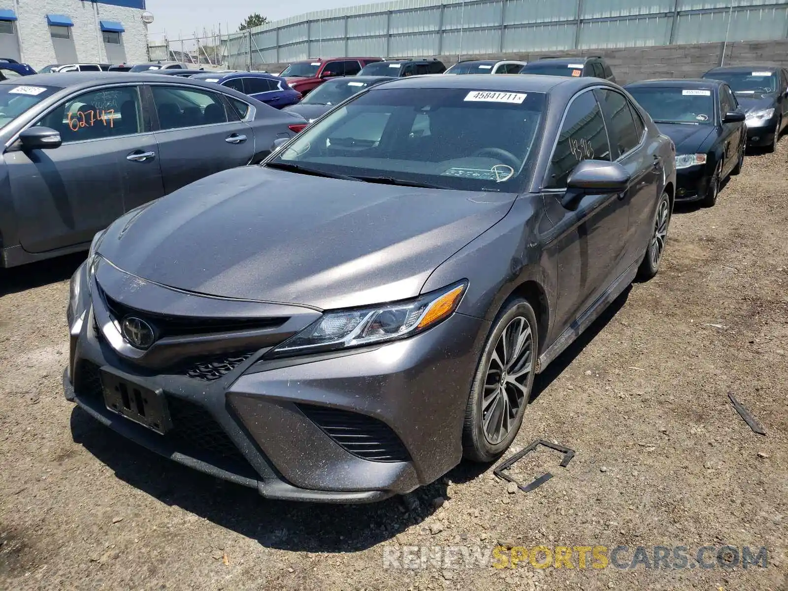 2 Photograph of a damaged car 4T1B11HK0KU728541 TOYOTA CAMRY 2019