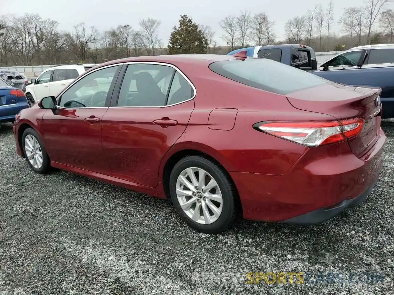 2 Photograph of a damaged car 4T1B11HK0KU729771 TOYOTA CAMRY 2019