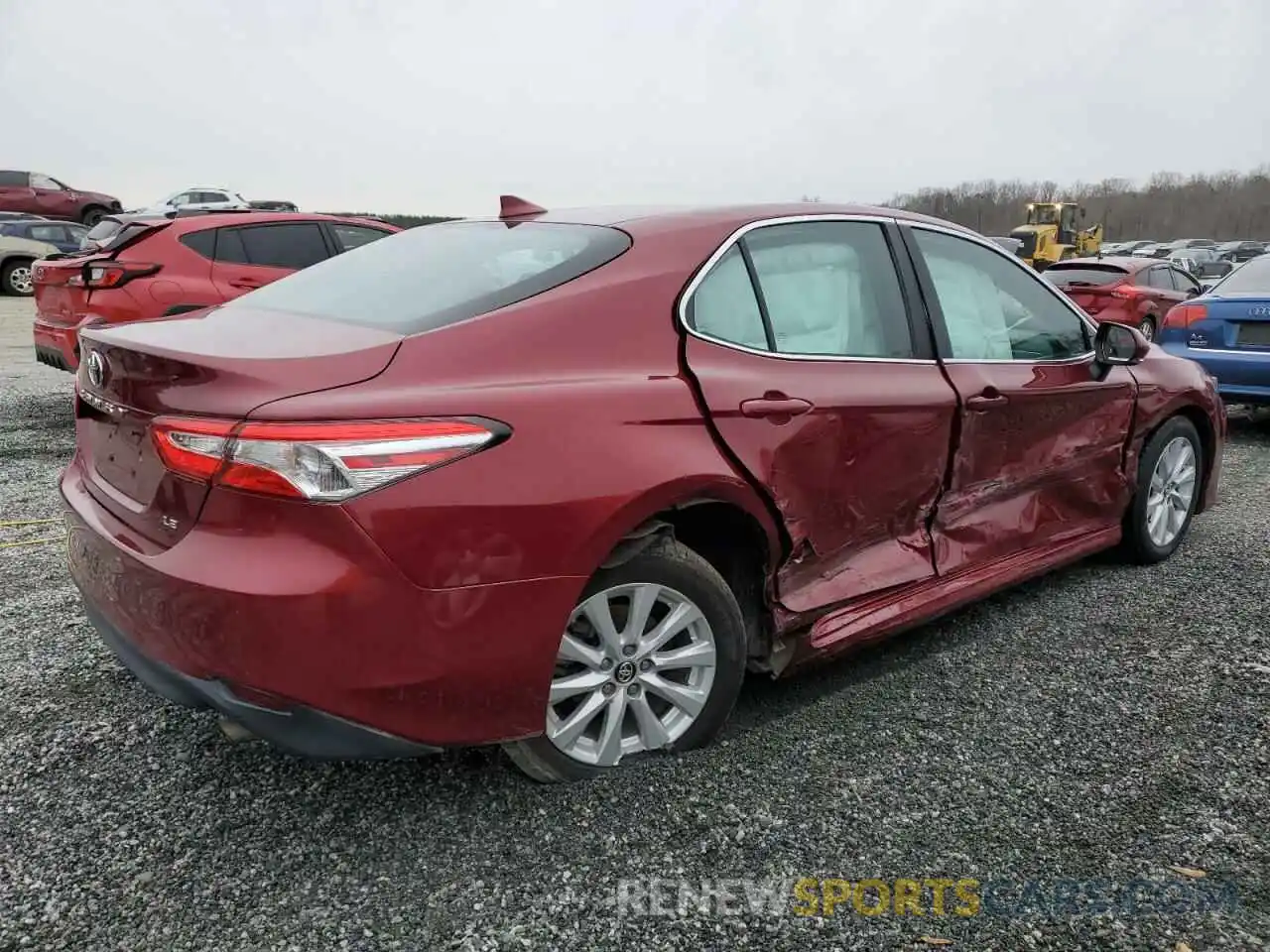 3 Photograph of a damaged car 4T1B11HK0KU729771 TOYOTA CAMRY 2019