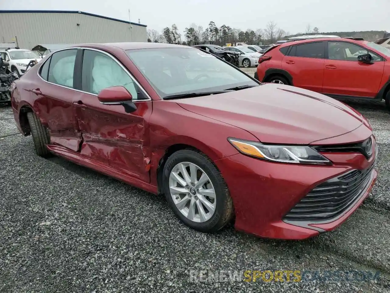 4 Photograph of a damaged car 4T1B11HK0KU729771 TOYOTA CAMRY 2019