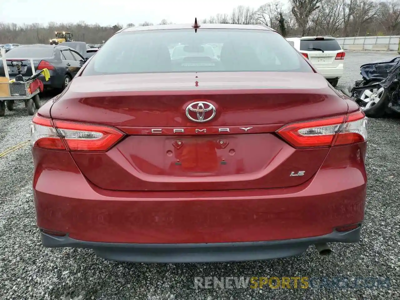 6 Photograph of a damaged car 4T1B11HK0KU729771 TOYOTA CAMRY 2019