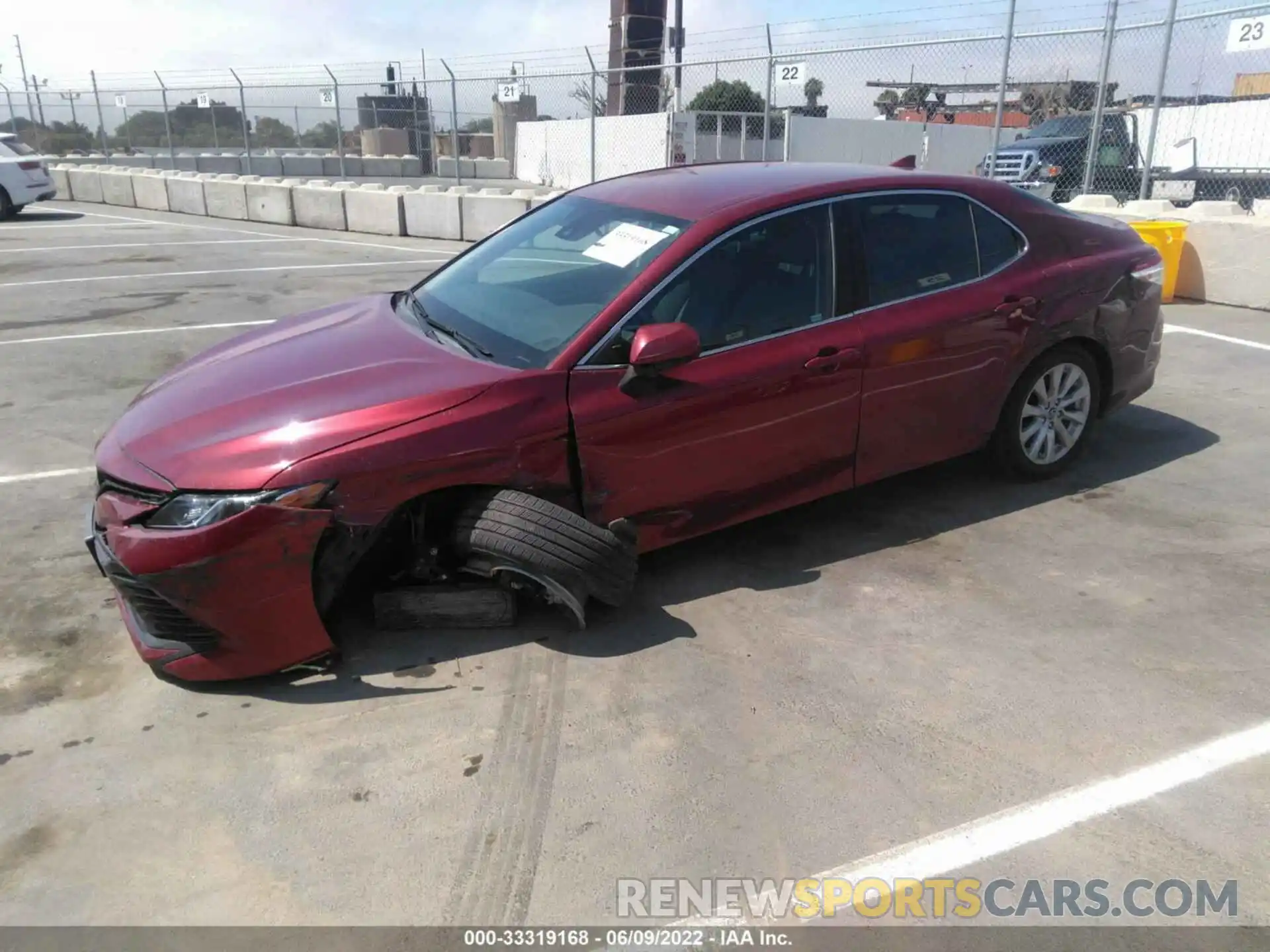 2 Photograph of a damaged car 4T1B11HK0KU733903 TOYOTA CAMRY 2019