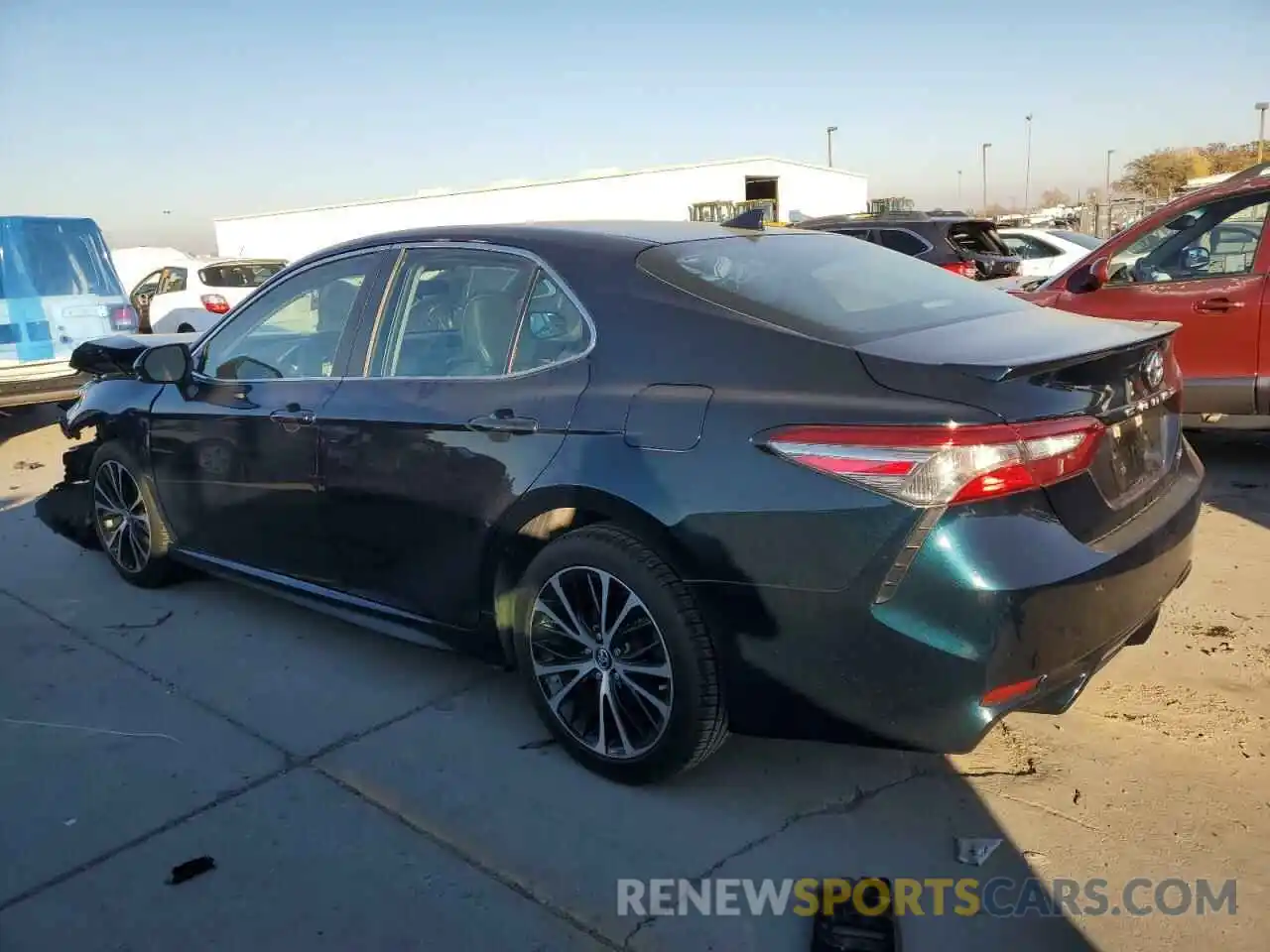 2 Photograph of a damaged car 4T1B11HK0KU736199 TOYOTA CAMRY 2019