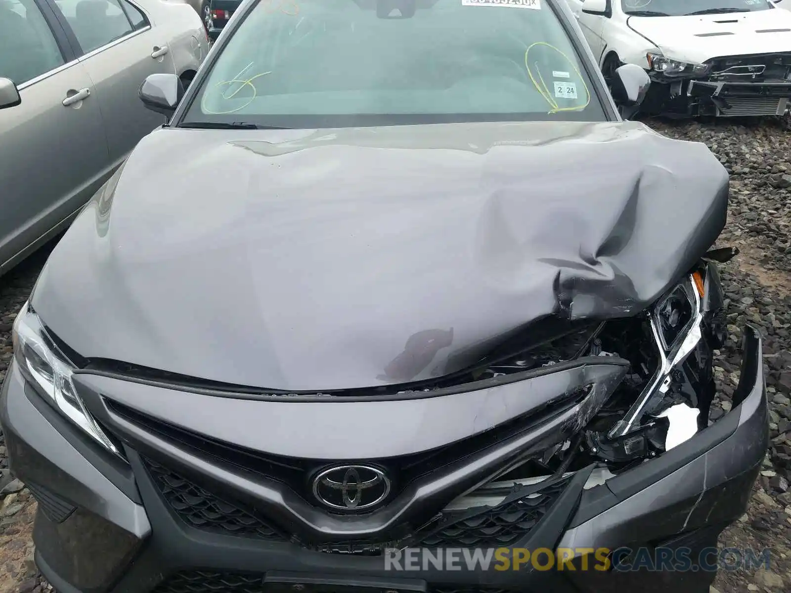 7 Photograph of a damaged car 4T1B11HK0KU739104 TOYOTA CAMRY 2019