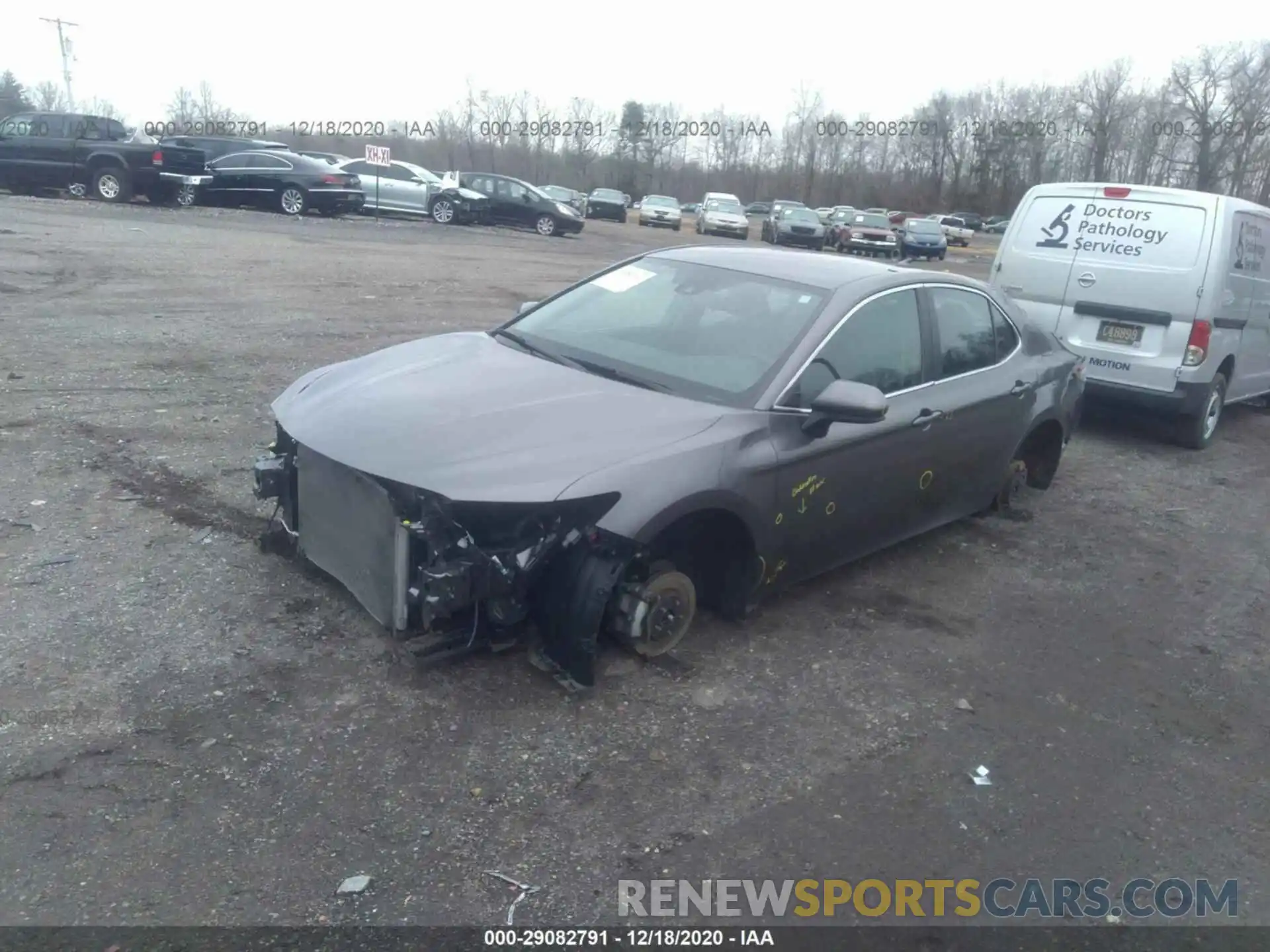 2 Photograph of a damaged car 4T1B11HK0KU739944 TOYOTA CAMRY 2019