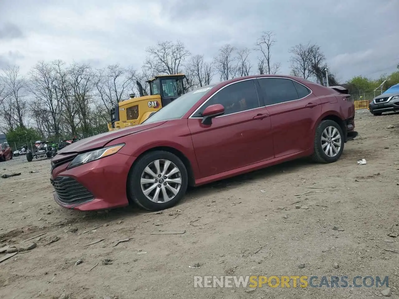 1 Photograph of a damaged car 4T1B11HK0KU740365 TOYOTA CAMRY 2019