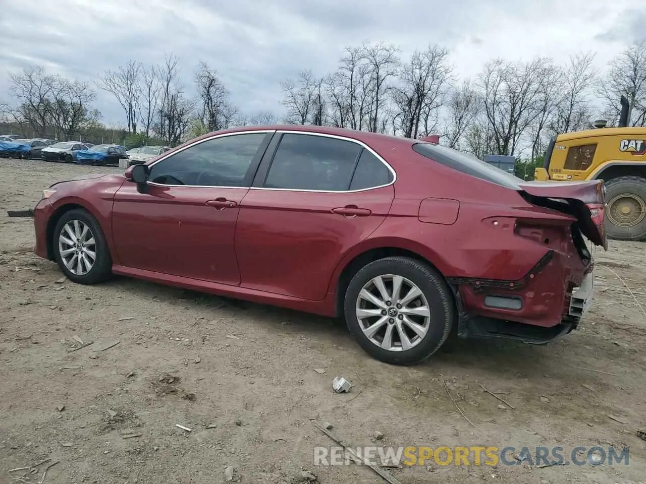 2 Photograph of a damaged car 4T1B11HK0KU740365 TOYOTA CAMRY 2019