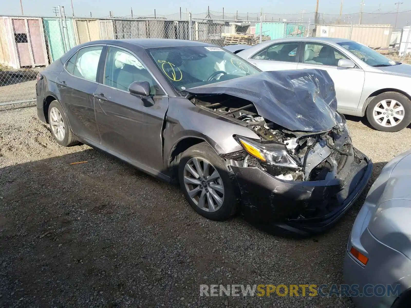 1 Photograph of a damaged car 4T1B11HK0KU744044 TOYOTA CAMRY 2019