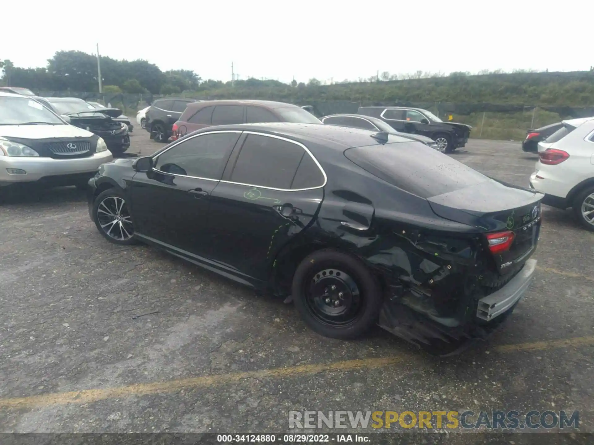 3 Photograph of a damaged car 4T1B11HK0KU744108 TOYOTA CAMRY 2019