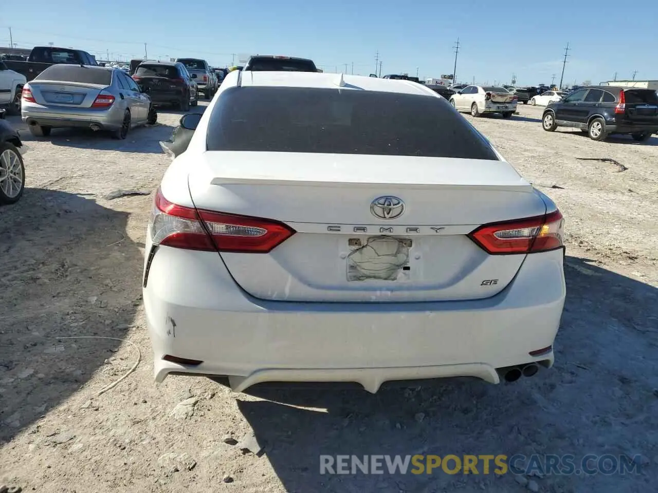 6 Photograph of a damaged car 4T1B11HK0KU744299 TOYOTA CAMRY 2019