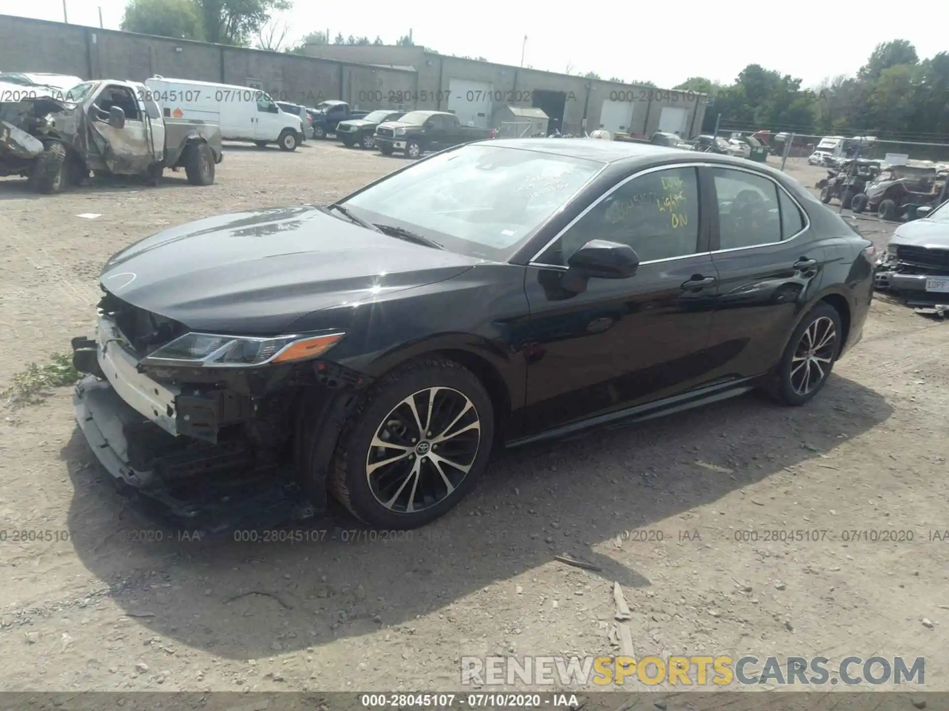 2 Photograph of a damaged car 4T1B11HK0KU745856 TOYOTA CAMRY 2019