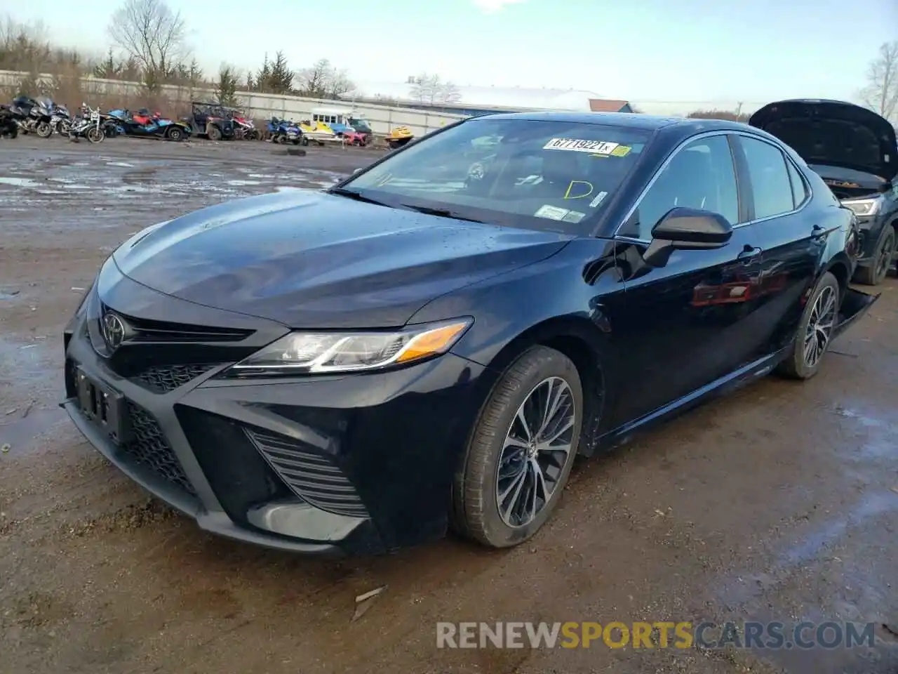 2 Photograph of a damaged car 4T1B11HK0KU750636 TOYOTA CAMRY 2019