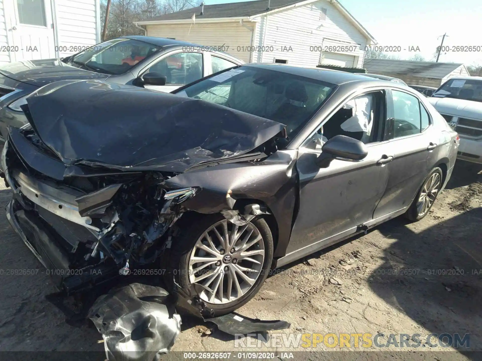 2 Photograph of a damaged car 4T1B11HK0KU756226 TOYOTA CAMRY 2019