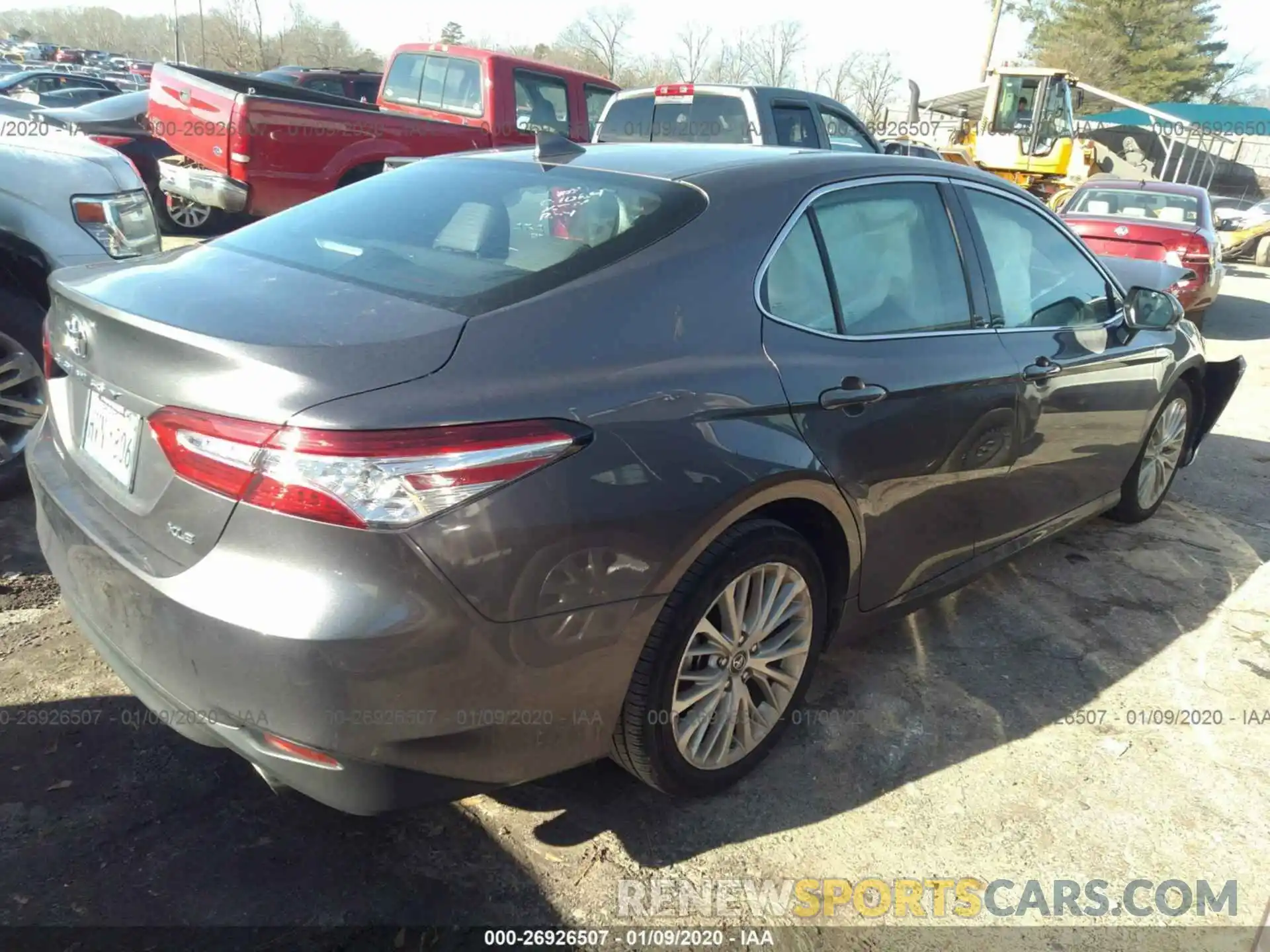 4 Photograph of a damaged car 4T1B11HK0KU756226 TOYOTA CAMRY 2019