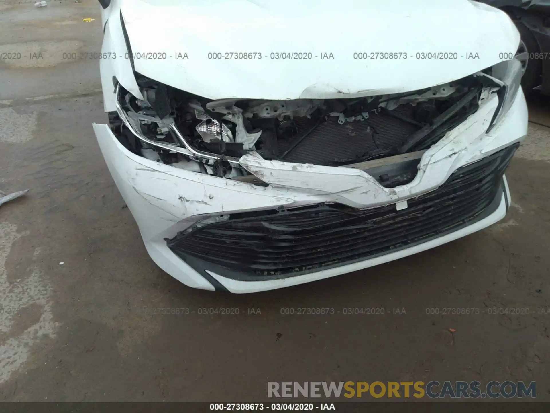 6 Photograph of a damaged car 4T1B11HK0KU756386 TOYOTA CAMRY 2019