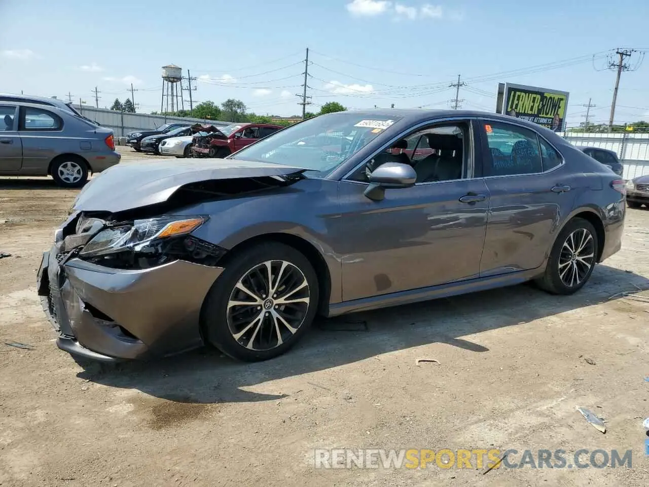 1 Photograph of a damaged car 4T1B11HK0KU766898 TOYOTA CAMRY 2019