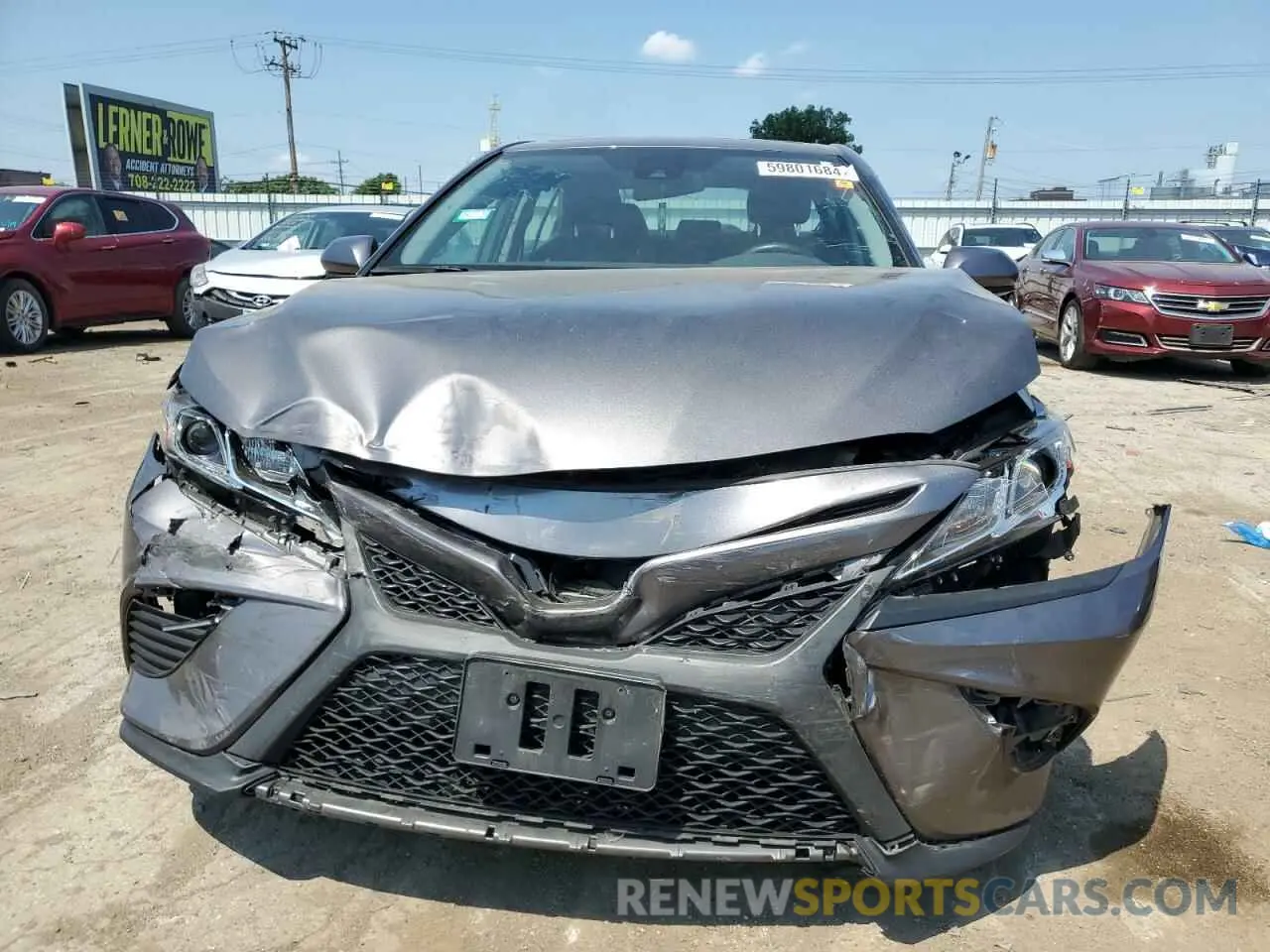 5 Photograph of a damaged car 4T1B11HK0KU766898 TOYOTA CAMRY 2019