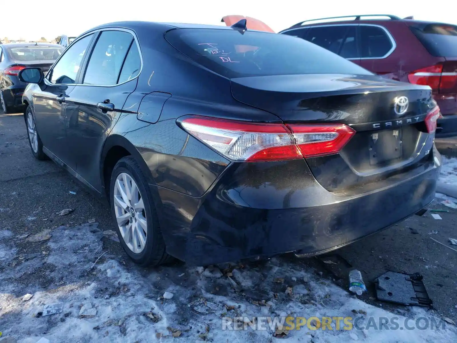 3 Photograph of a damaged car 4T1B11HK0KU768523 TOYOTA CAMRY 2019