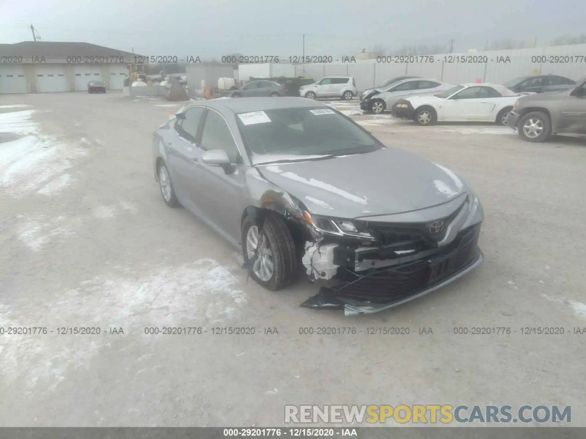 1 Photograph of a damaged car 4T1B11HK0KU773303 TOYOTA CAMRY 2019