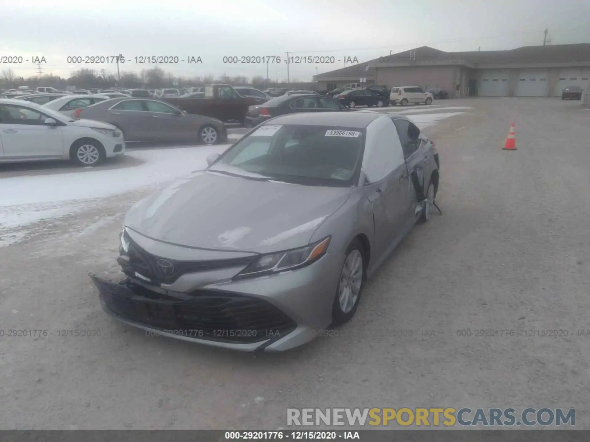 2 Photograph of a damaged car 4T1B11HK0KU773303 TOYOTA CAMRY 2019