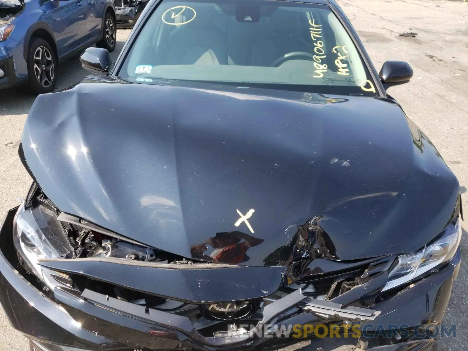 7 Photograph of a damaged car 4T1B11HK0KU776394 TOYOTA CAMRY 2019