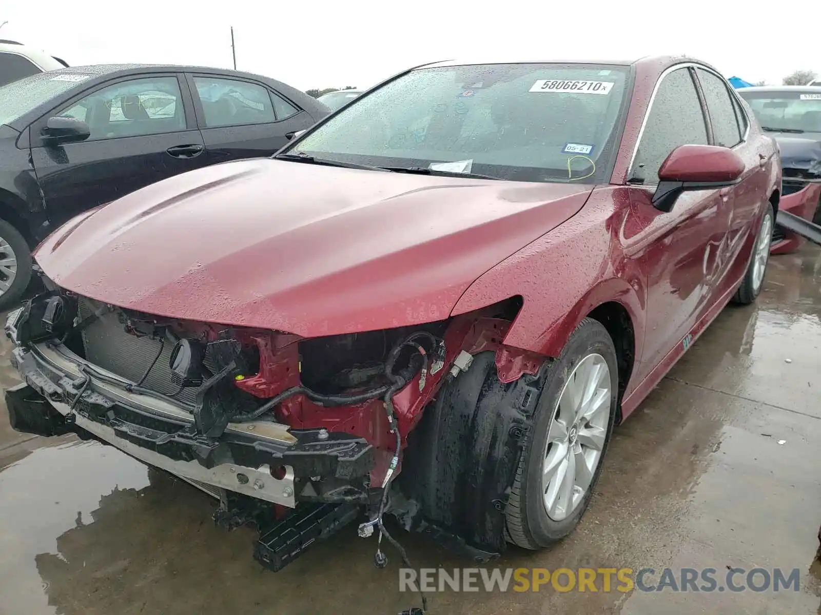 2 Photograph of a damaged car 4T1B11HK0KU776475 TOYOTA CAMRY 2019