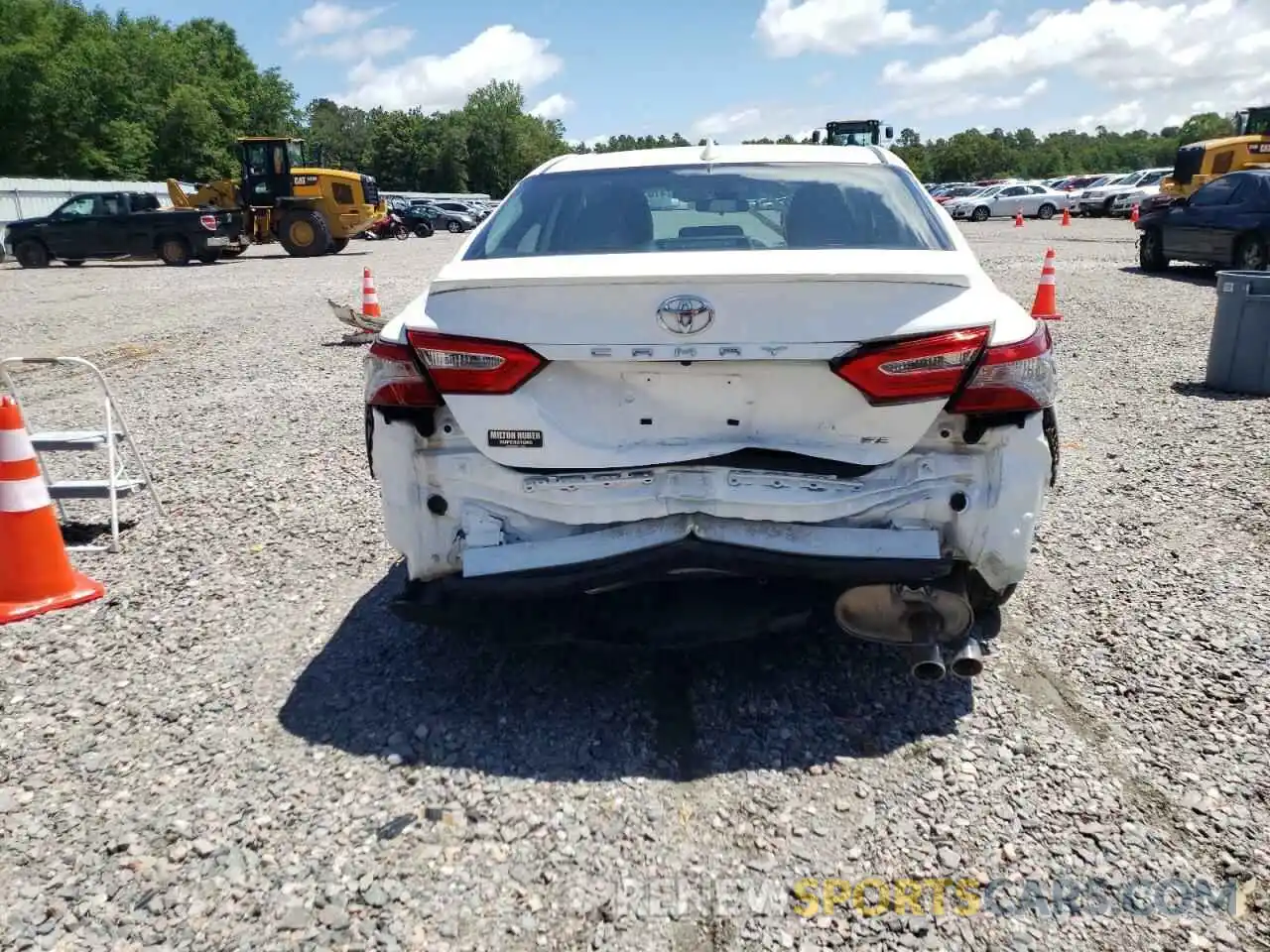 9 Photograph of a damaged car 4T1B11HK0KU777898 TOYOTA CAMRY 2019