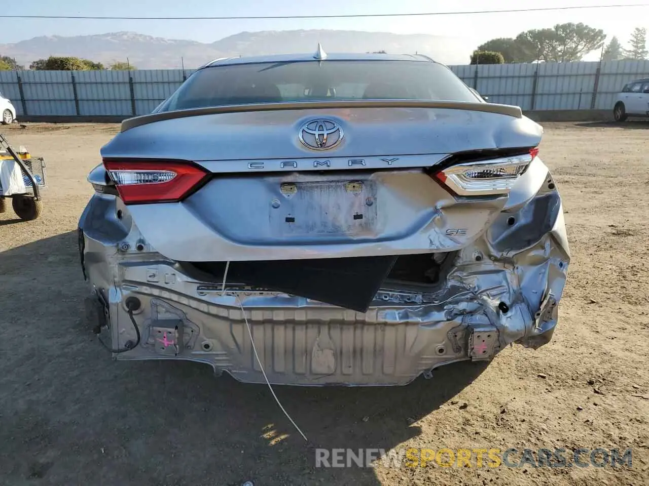 6 Photograph of a damaged car 4T1B11HK0KU779845 TOYOTA CAMRY 2019