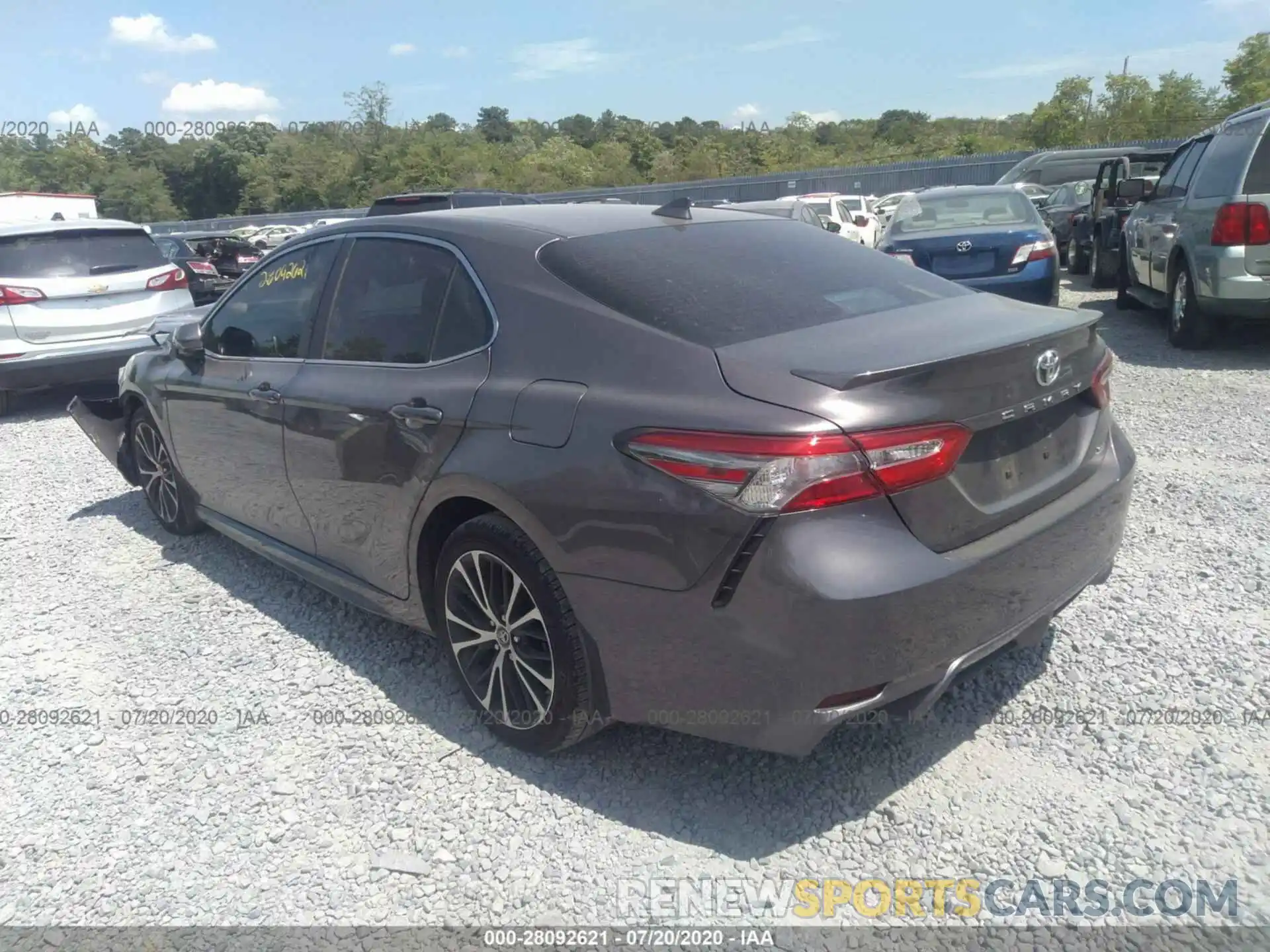 3 Photograph of a damaged car 4T1B11HK0KU783314 TOYOTA CAMRY 2019