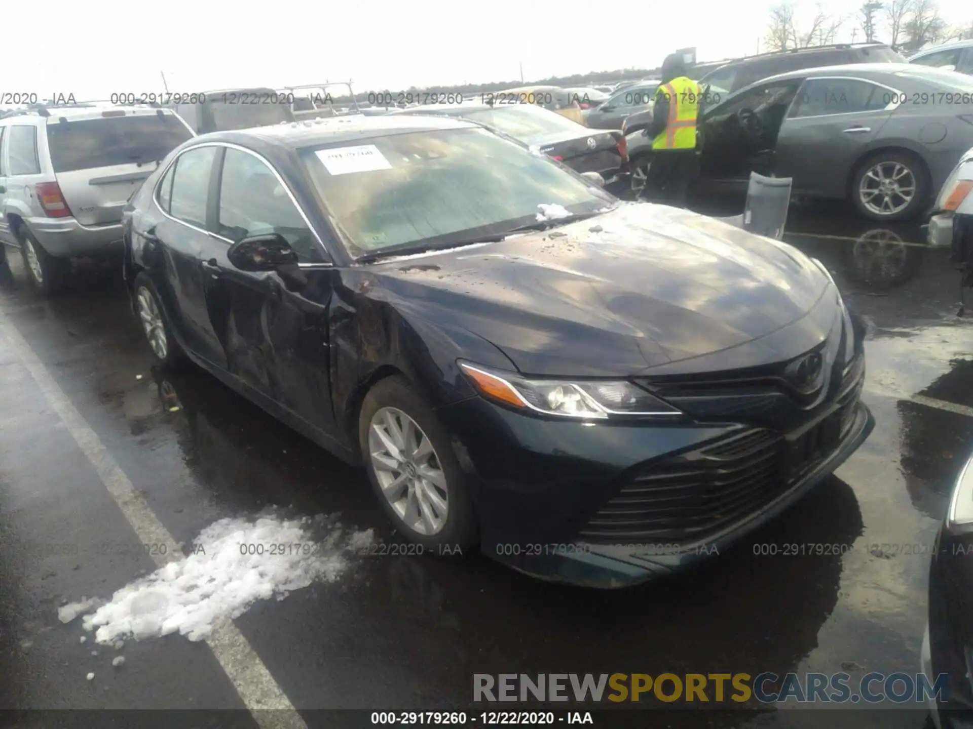 1 Photograph of a damaged car 4T1B11HK0KU785838 TOYOTA CAMRY 2019