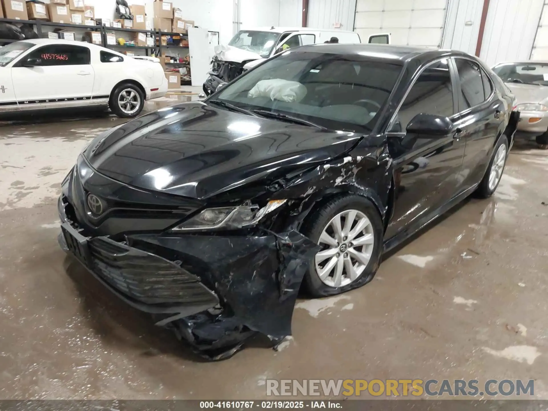2 Photograph of a damaged car 4T1B11HK0KU788433 TOYOTA CAMRY 2019