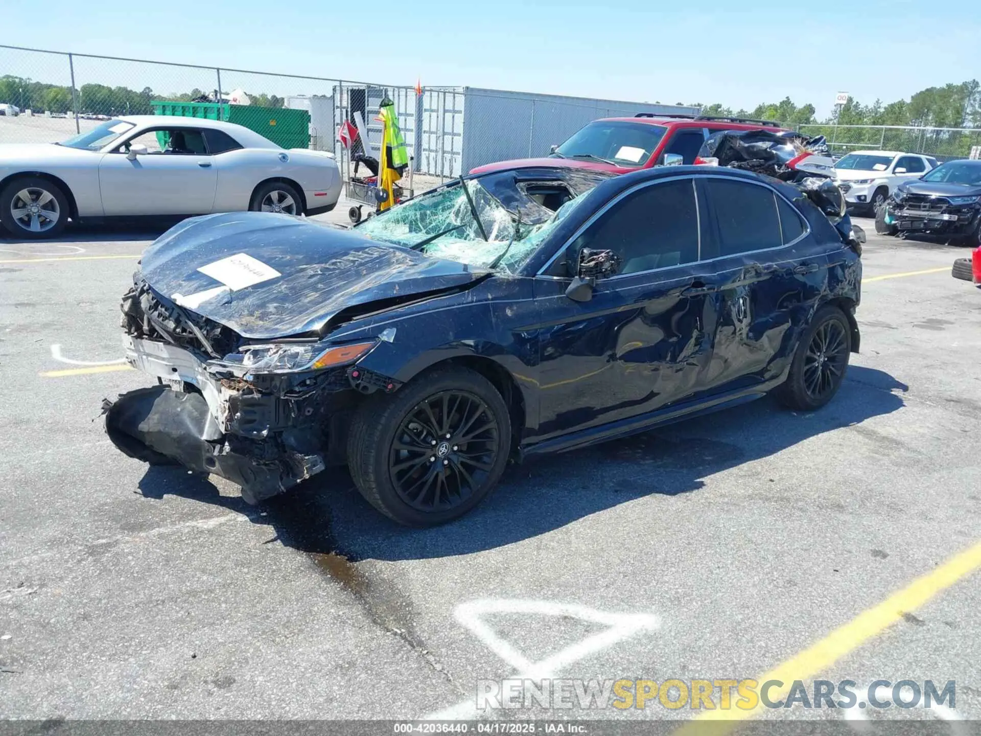 2 Photograph of a damaged car 4T1B11HK0KU790070 TOYOTA CAMRY 2019