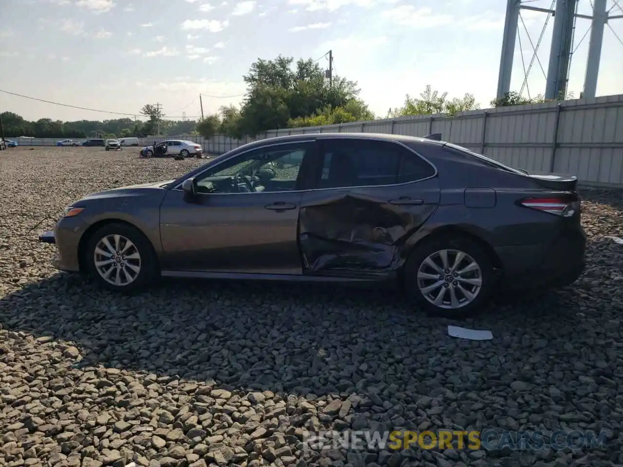 9 Photograph of a damaged car 4T1B11HK0KU790201 TOYOTA CAMRY 2019