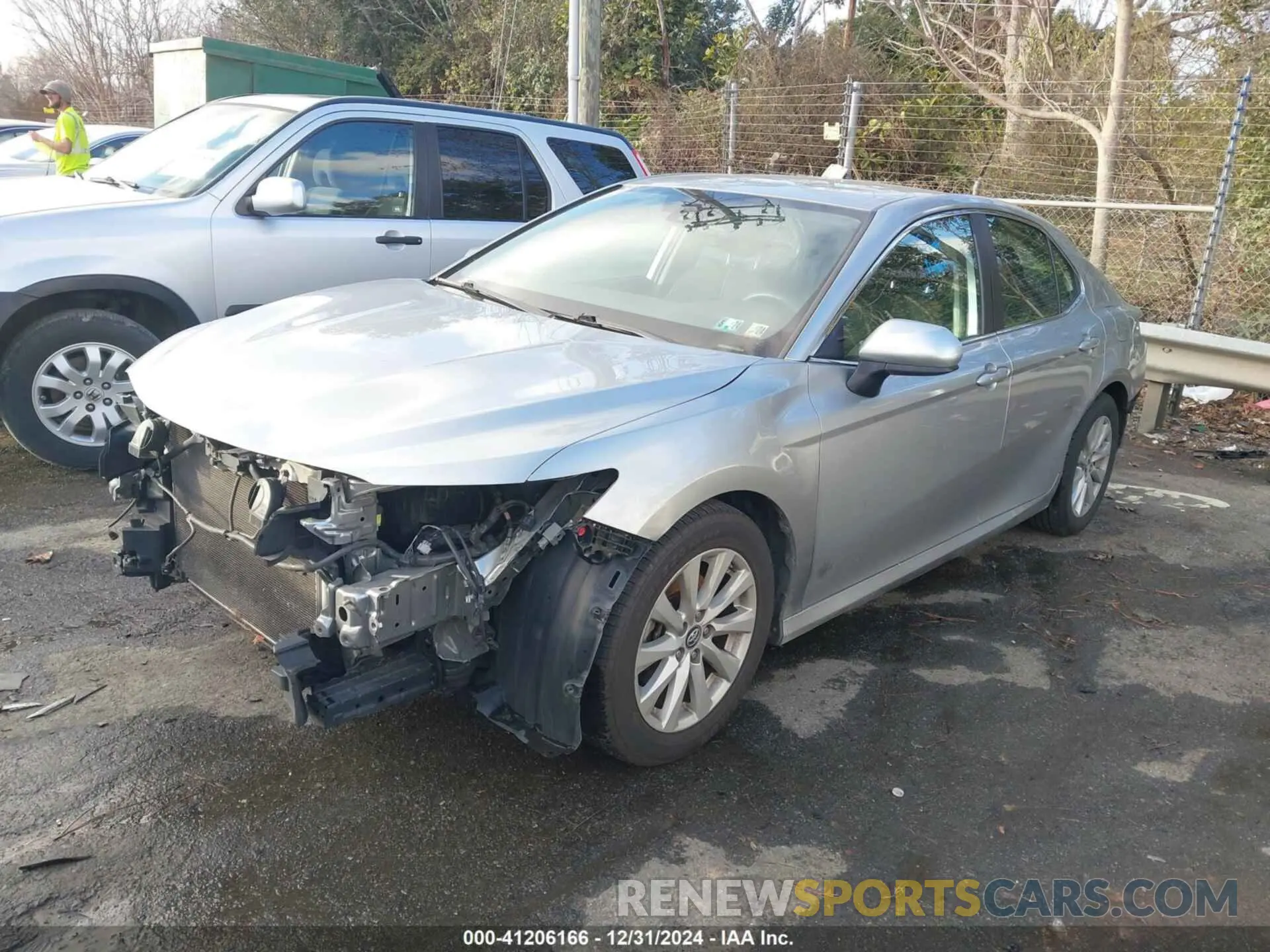 2 Photograph of a damaged car 4T1B11HK0KU791767 TOYOTA CAMRY 2019