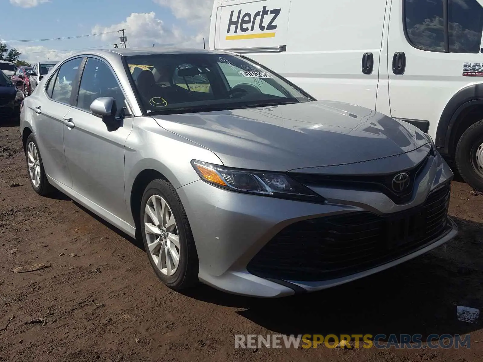 1 Photograph of a damaged car 4T1B11HK0KU793180 TOYOTA CAMRY 2019