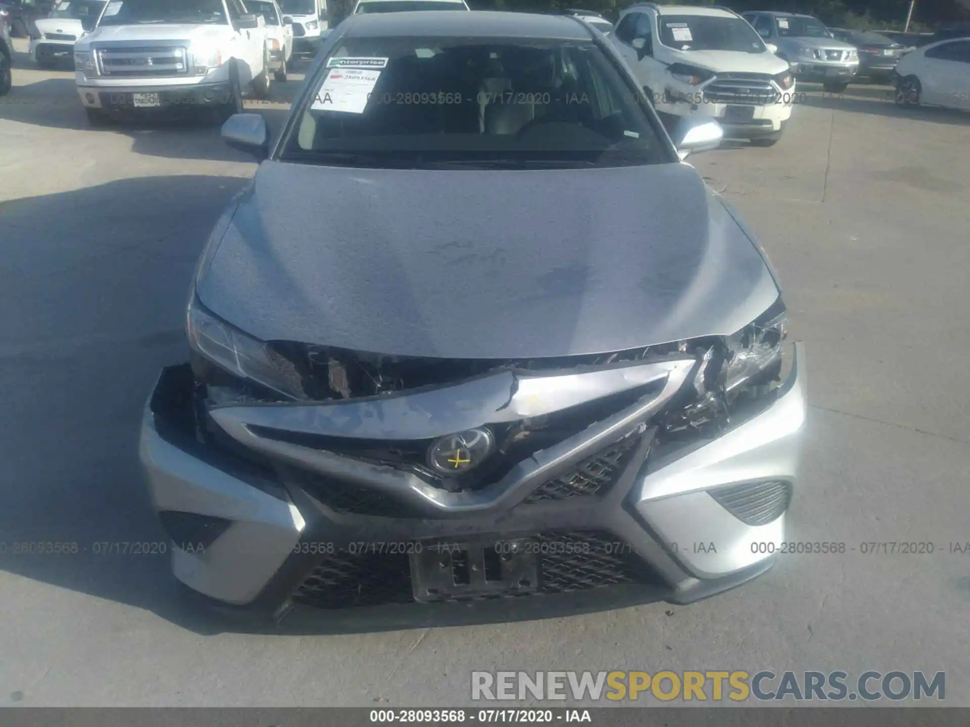 6 Photograph of a damaged car 4T1B11HK0KU793308 TOYOTA CAMRY 2019