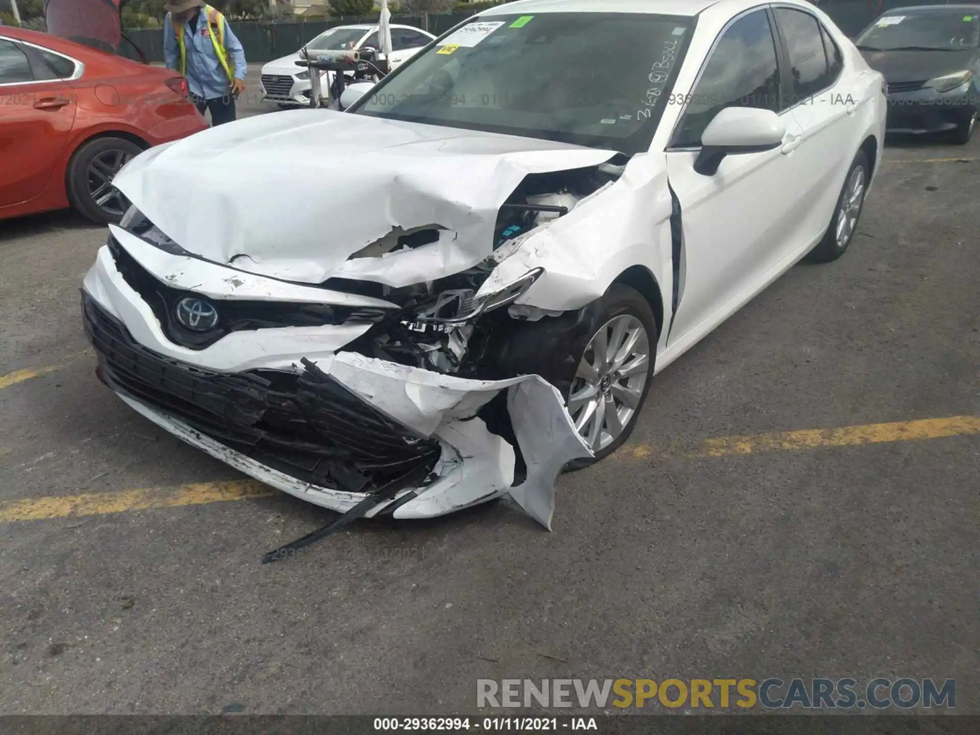 6 Photograph of a damaged car 4T1B11HK0KU793681 TOYOTA CAMRY 2019