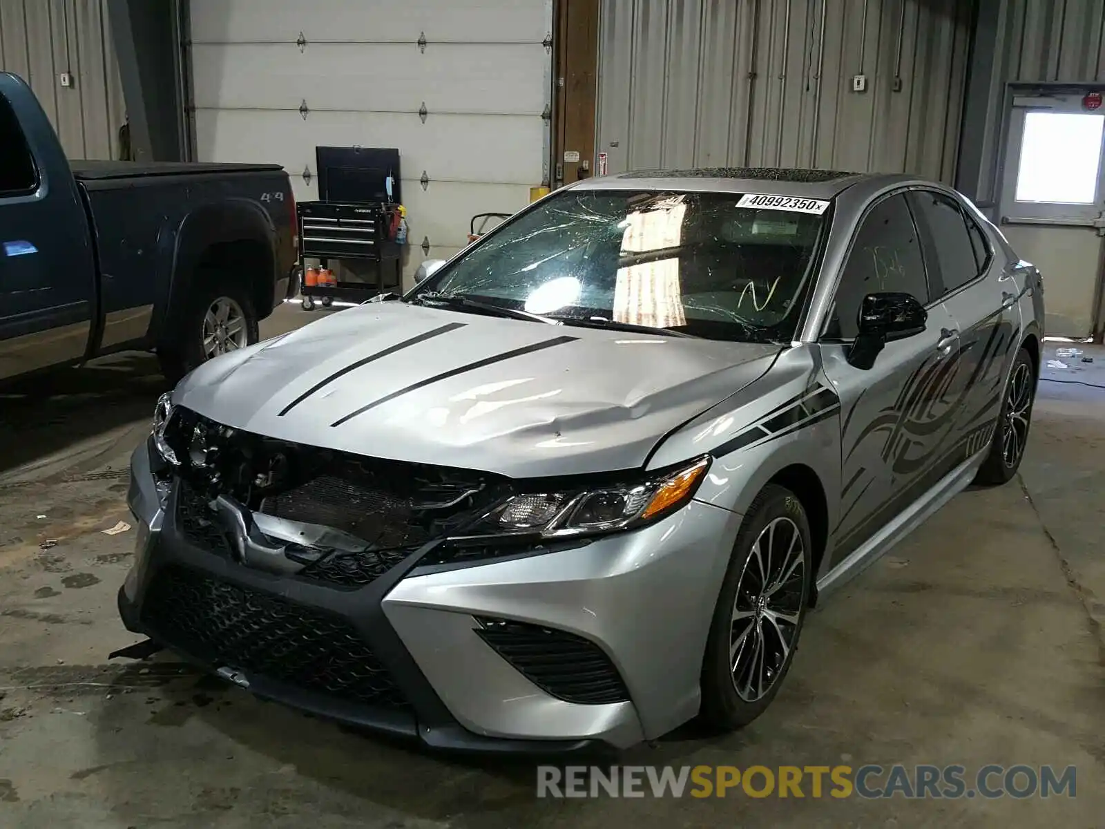 2 Photograph of a damaged car 4T1B11HK0KU797486 TOYOTA CAMRY 2019