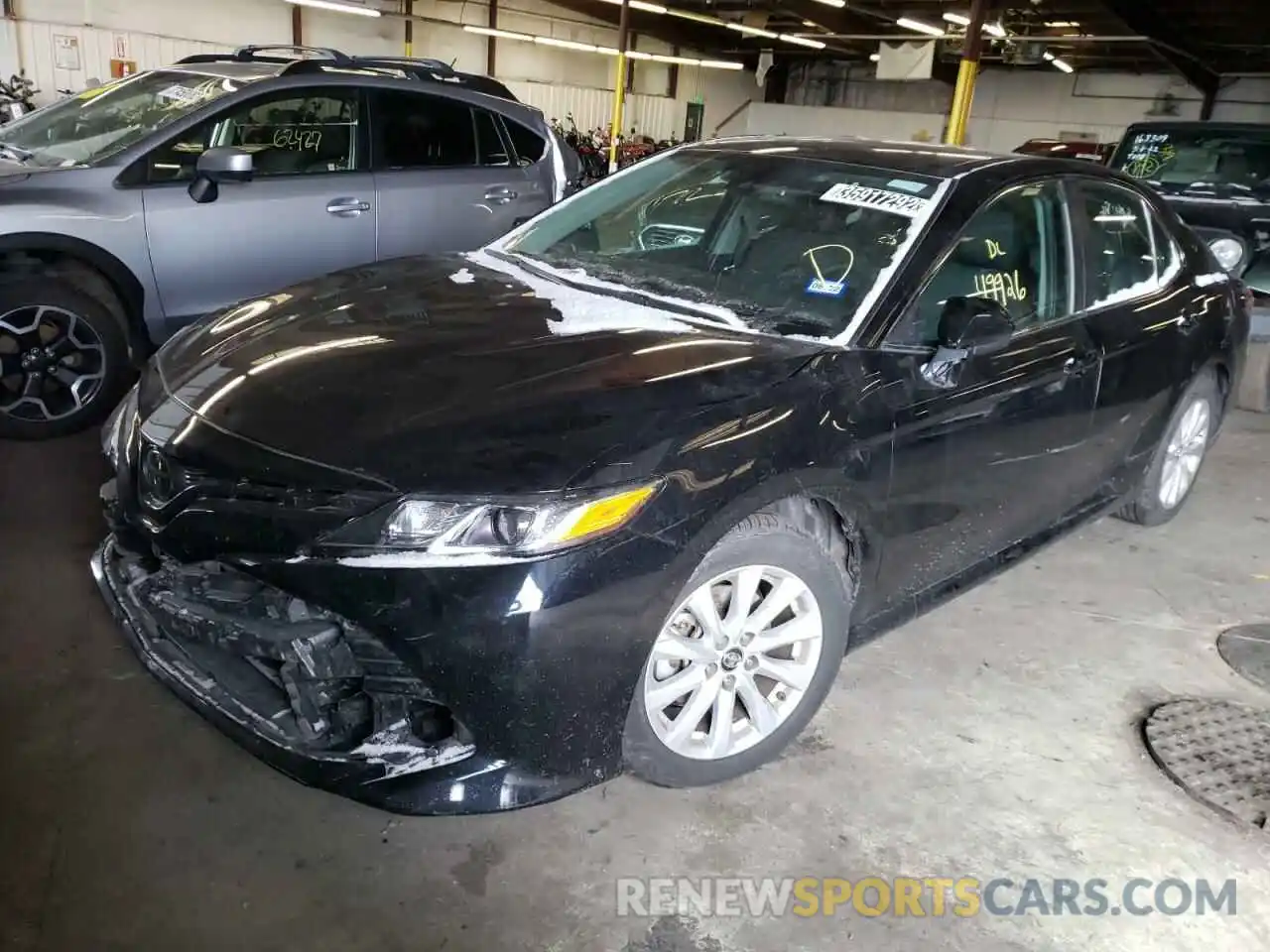 2 Photograph of a damaged car 4T1B11HK0KU801438 TOYOTA CAMRY 2019