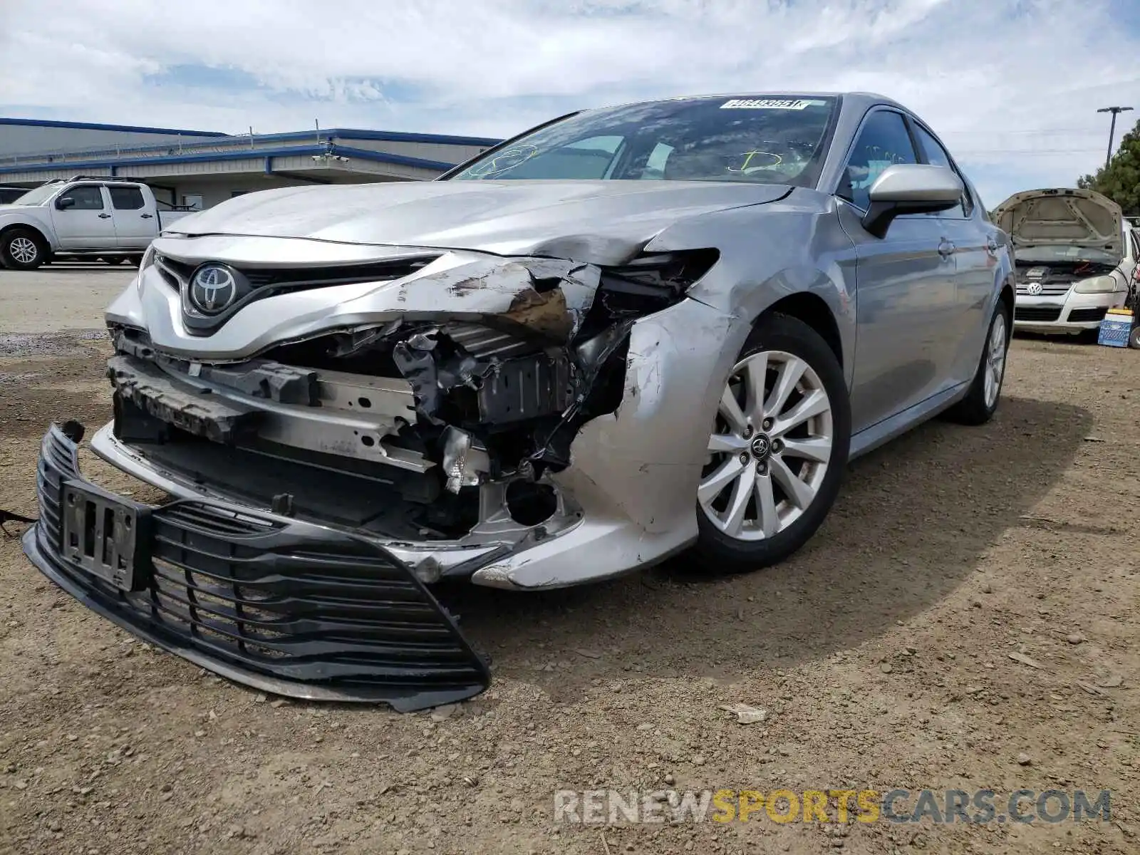 2 Photograph of a damaged car 4T1B11HK0KU803447 TOYOTA CAMRY 2019