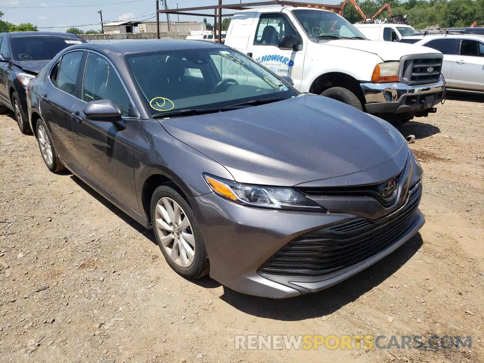 1 Photograph of a damaged car 4T1B11HK0KU804260 TOYOTA CAMRY 2019