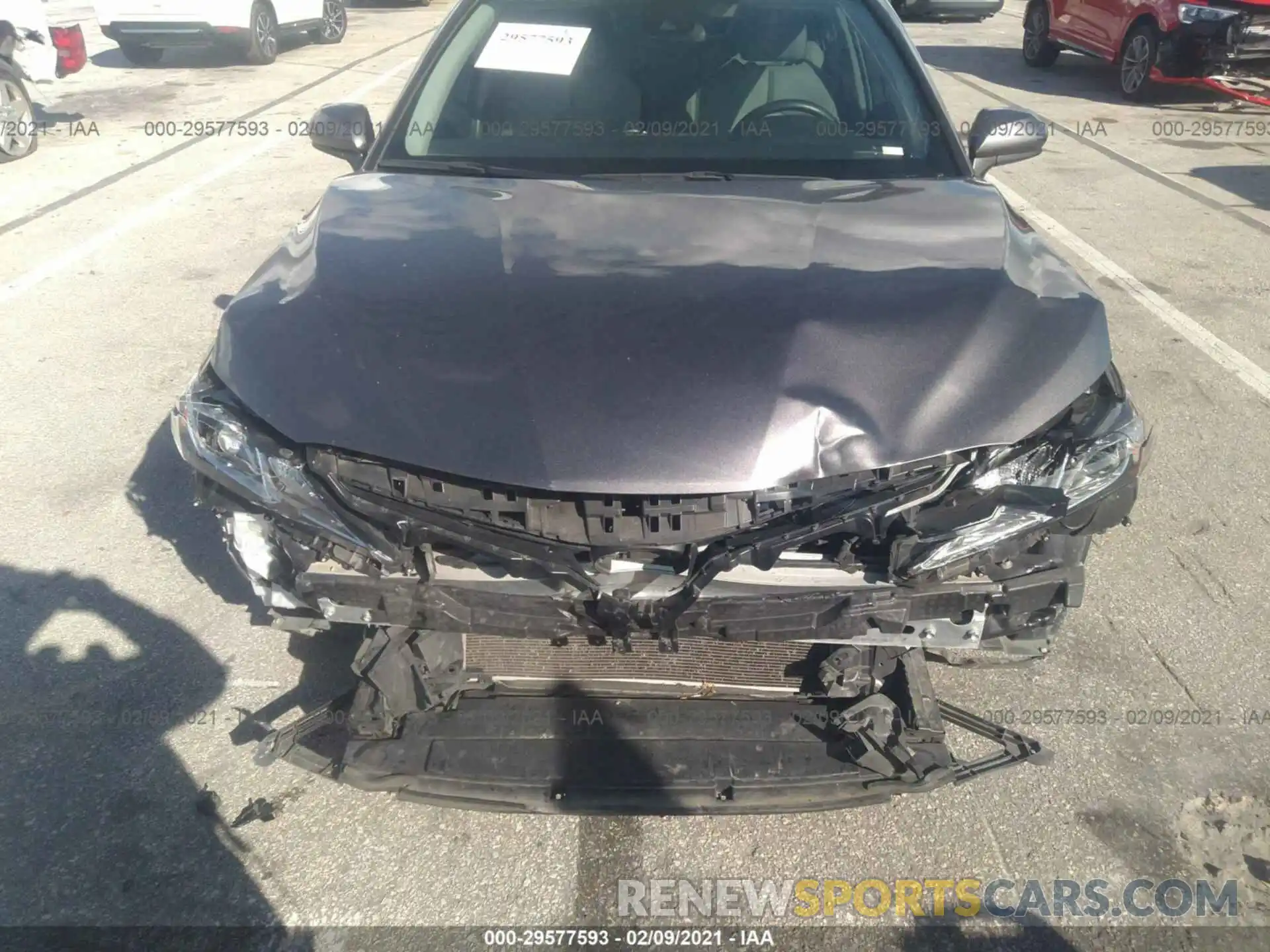 6 Photograph of a damaged car 4T1B11HK0KU807028 TOYOTA CAMRY 2019