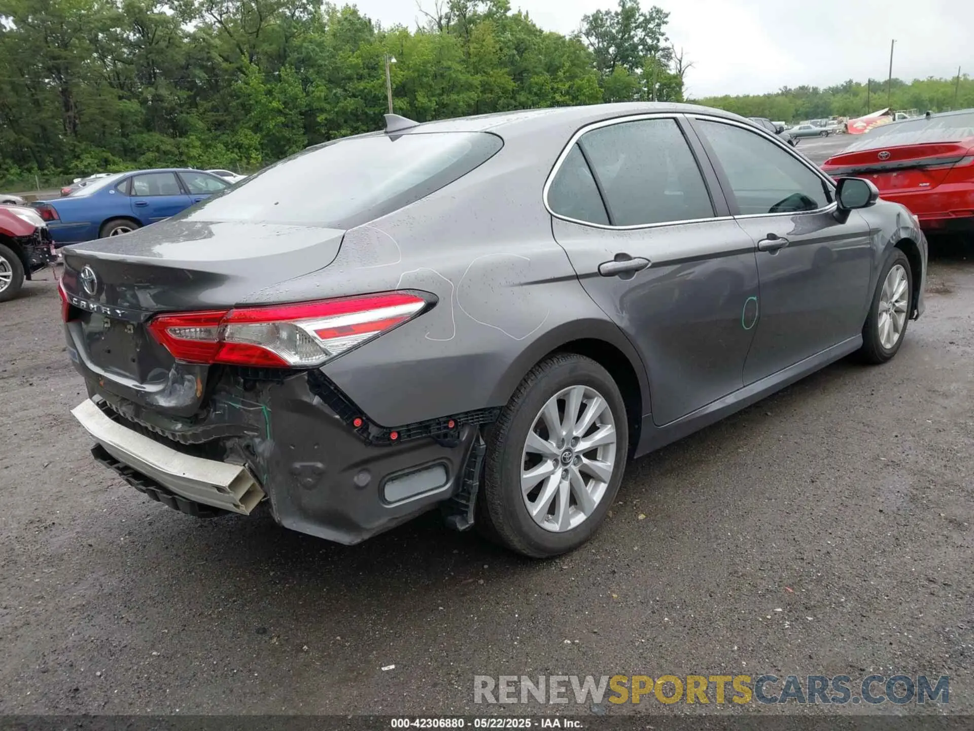 4 Photograph of a damaged car 4T1B11HK0KU808082 TOYOTA CAMRY 2019