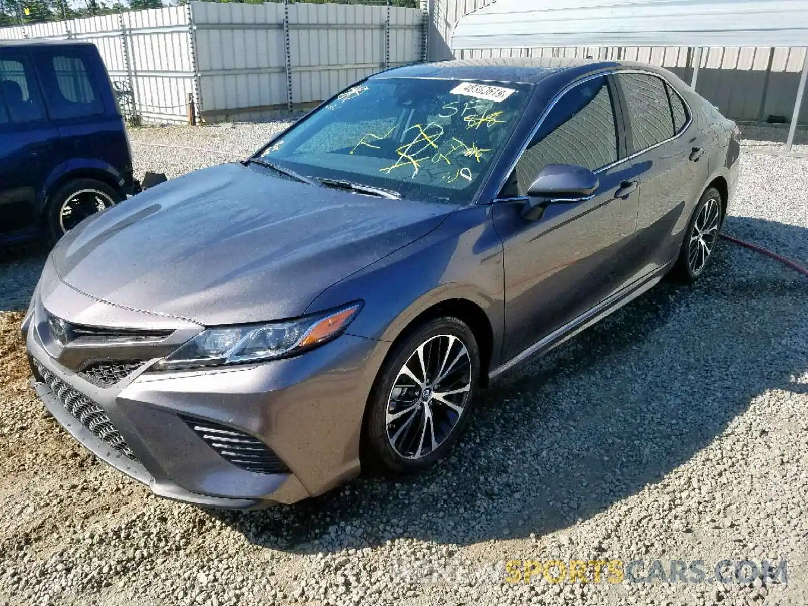 2 Photograph of a damaged car 4T1B11HK0KU810981 TOYOTA CAMRY 2019