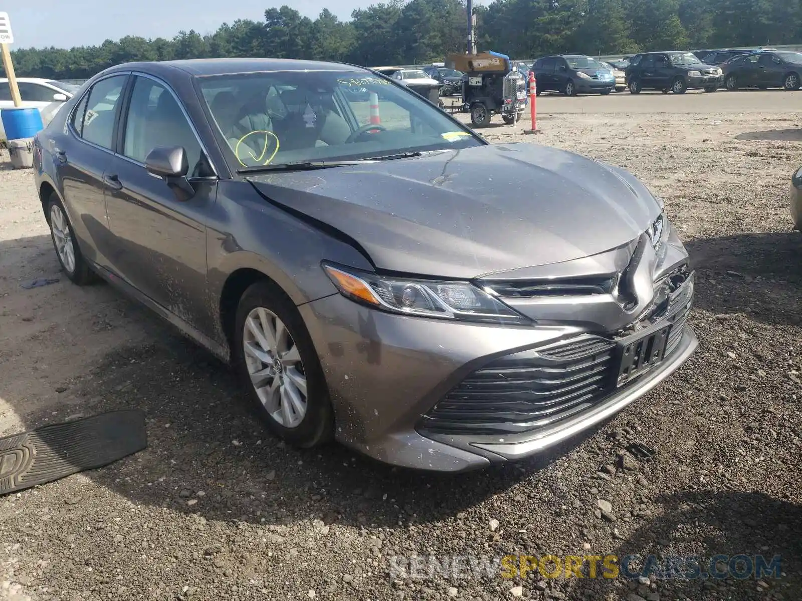 1 Photograph of a damaged car 4T1B11HK0KU811077 TOYOTA CAMRY 2019