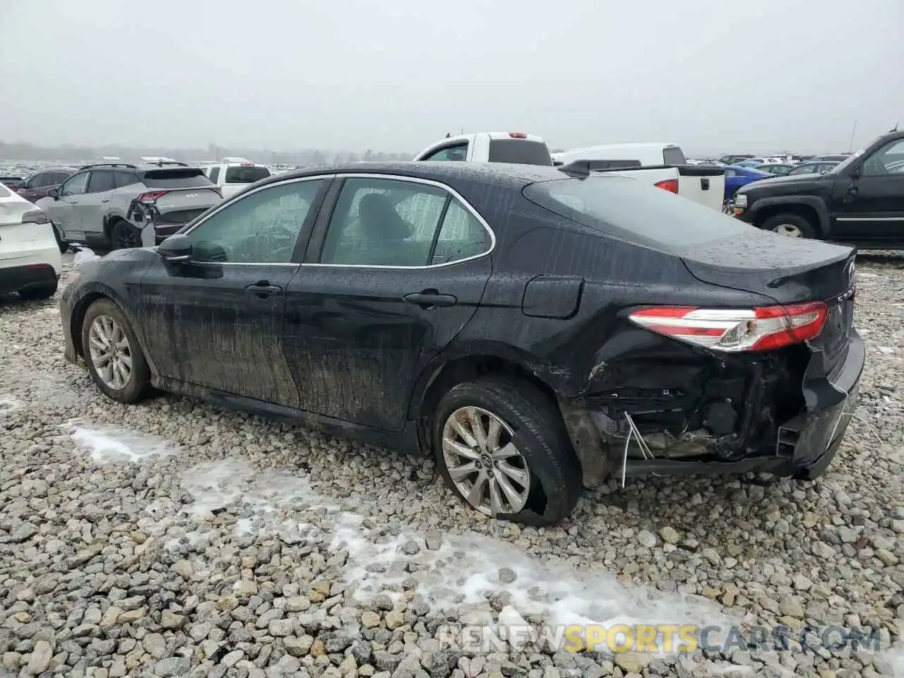 2 Photograph of a damaged car 4T1B11HK0KU820698 TOYOTA CAMRY 2019