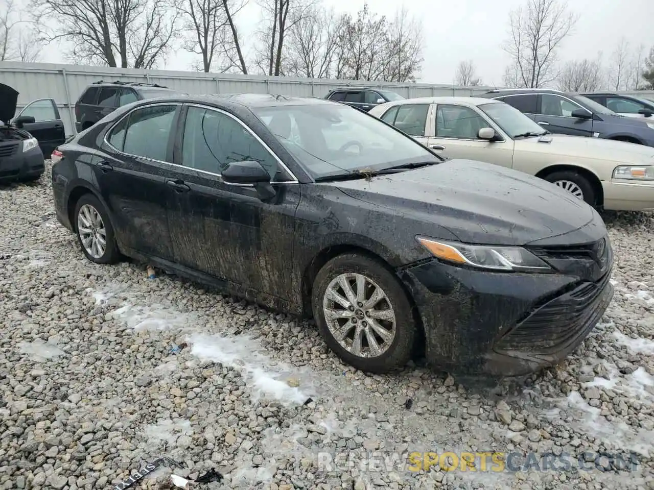 4 Photograph of a damaged car 4T1B11HK0KU820698 TOYOTA CAMRY 2019