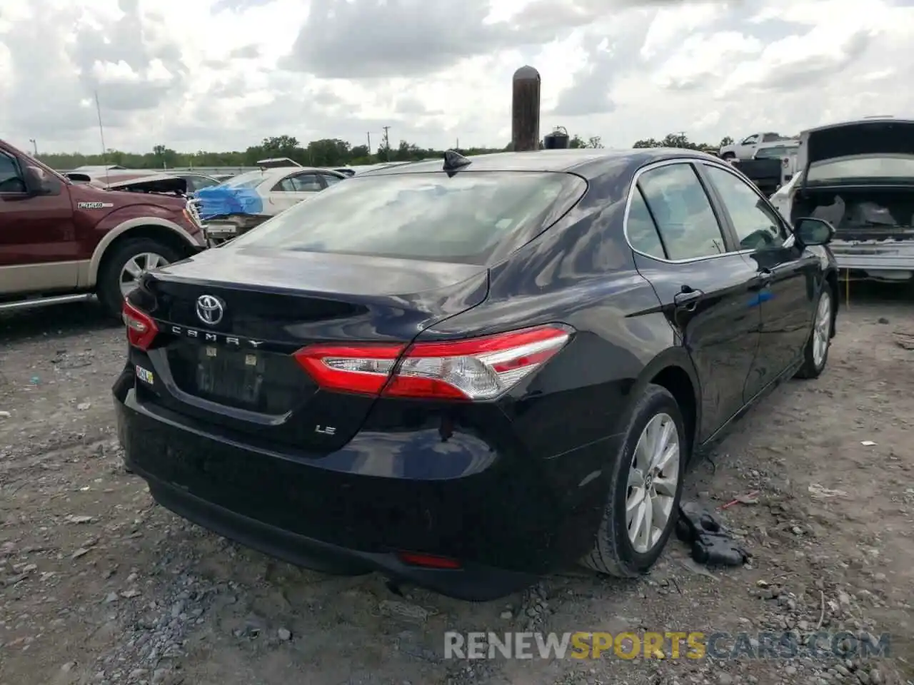 4 Photograph of a damaged car 4T1B11HK0KU820829 TOYOTA CAMRY 2019